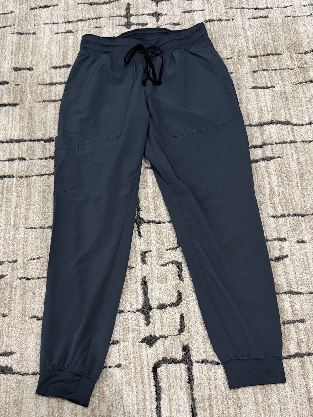 Women’s Grey Drawstring Scrub Jogger Size XSP